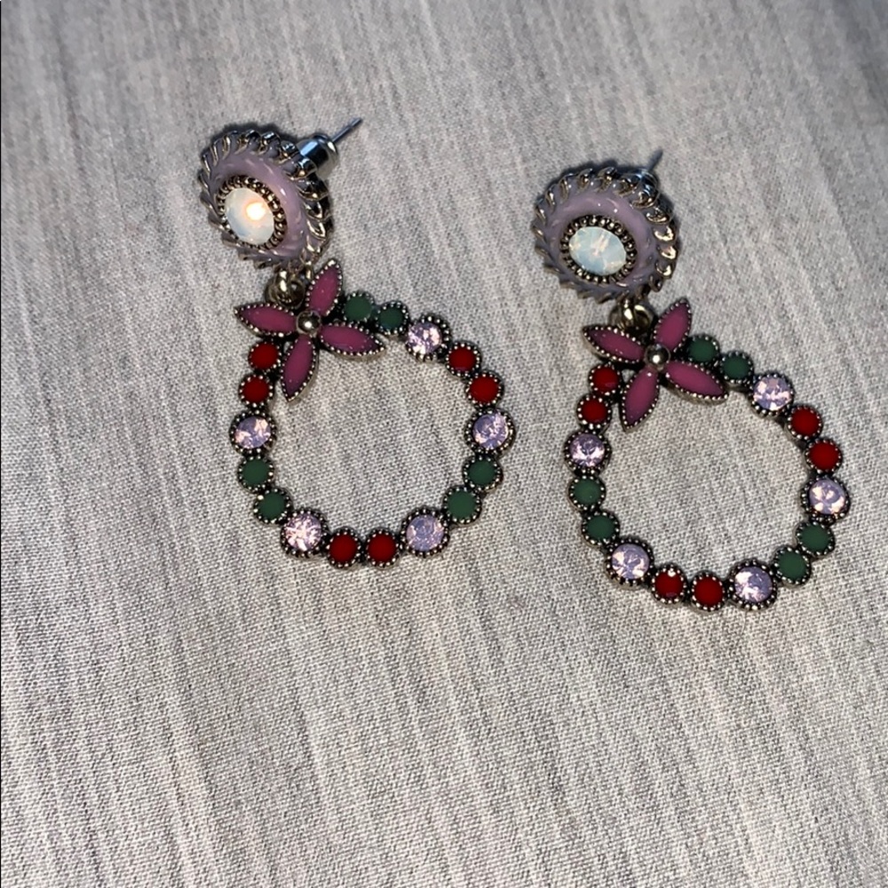 Colorful earrings - Picture 2 of 2